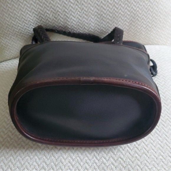 Brighton Leather Bucket Bag - Picture 3 of 12